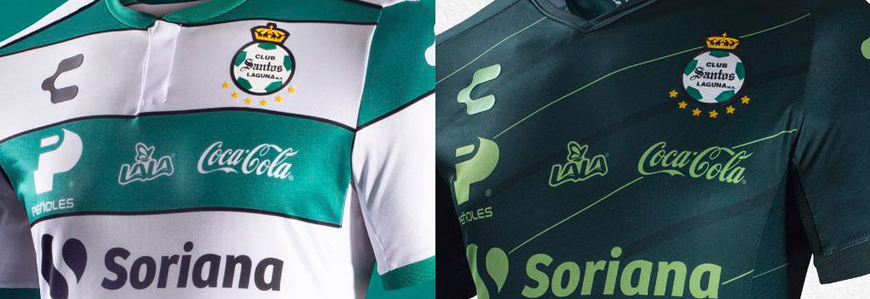 camisetas Santos Laguna replicas 2019-2020